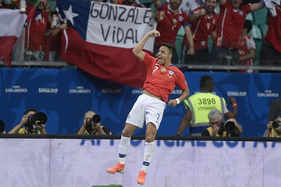 Alexis Sanchez Fires Chile Into Copa Quarters Ecuador Vs Chile