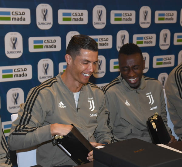 Cristiano Ronaldo and Matuidi