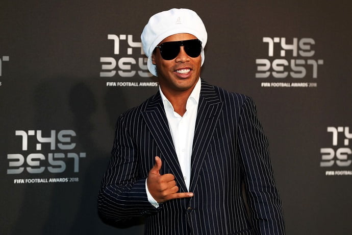 On a house arrest, Ronaldinho wanted a room where he could have a kick-about with a football.