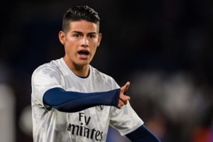 Three club options for James Rodriguez this transfer window