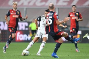 Cristiano Ronaldo has scored an absolute screamer vs Genoa