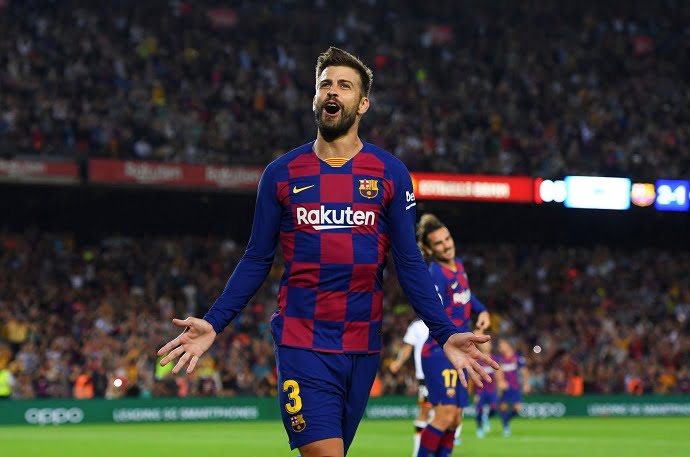 Pique says Barcelona will fight until the end for La Liga