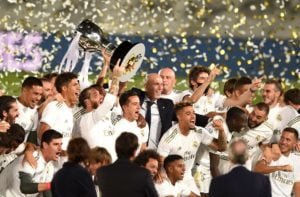 Real Madrid are the 2019/20 La Liga Champions