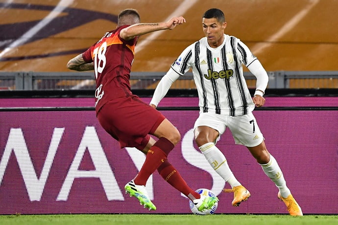 Cristiano Ronaldo scores twice to rescue a point for Juve