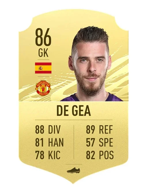 David De Gea FIFA 21 Rating