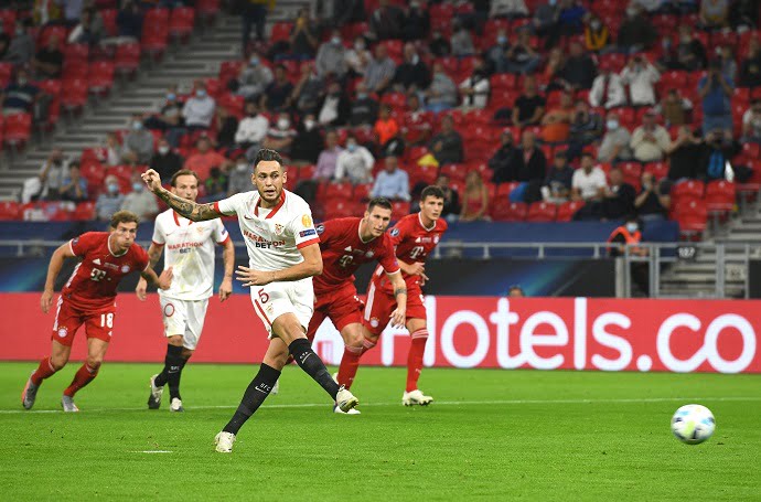 Bayern Munich 0-1 Sevilla – Lucas Ocampos (PEN)