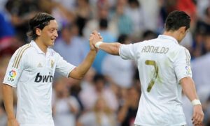 Ozil has revealed his dream team featuring Cristiano Ronaldo