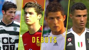 VIDEO: Cristiano Ronaldo’s debut with all his football clubs