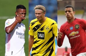 20-man Golden Boy shortlist feat. Haaland, Greenwood, & Vinicius