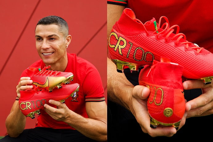 boys ronaldo football boots