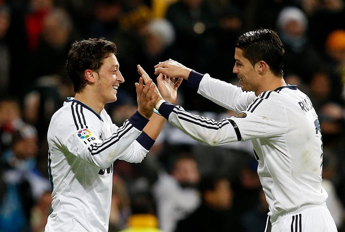 Video: Ozil declares Ronaldo as the GOAT of the 2010s decade