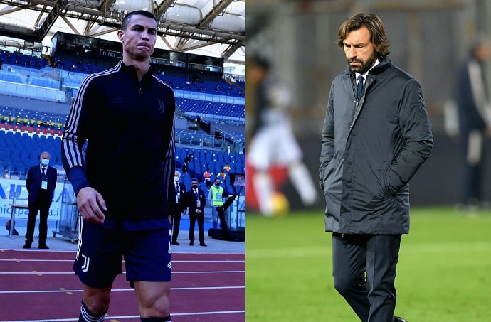 Andrea Pirlo explains the decision to rest Ronaldo after Juventus’ draw