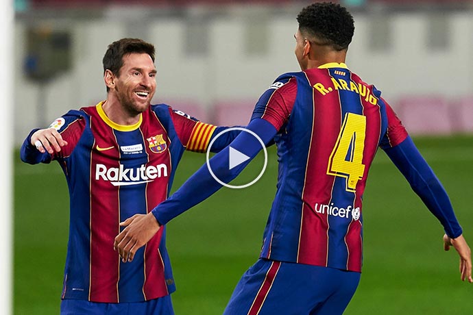 Video: Lionel Messi Goal against Valencia | Messi ties Pele at 643 Goals