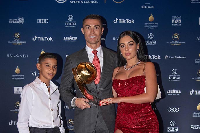 Cristiano Ronaldo speaks on if his son has what it takes to reach the top