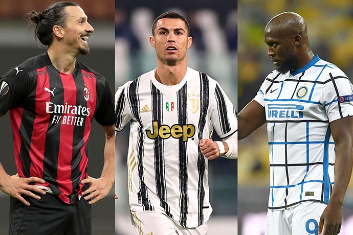 Serie A Top Scorer 21 Feat Ronaldo Lukaku And Ibrahimovic
