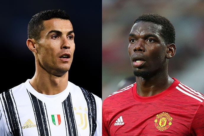 Juventus and Man Utd could swap Cristiano Ronaldo & Pogba