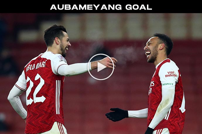 Video: Aubameyang Goal against Newcastle | Arsenal 2-0 Newcastle