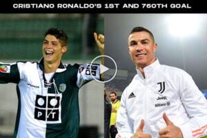 Video: Cristiano Ronaldo's 1st and 760th Goal | Most Goals in History