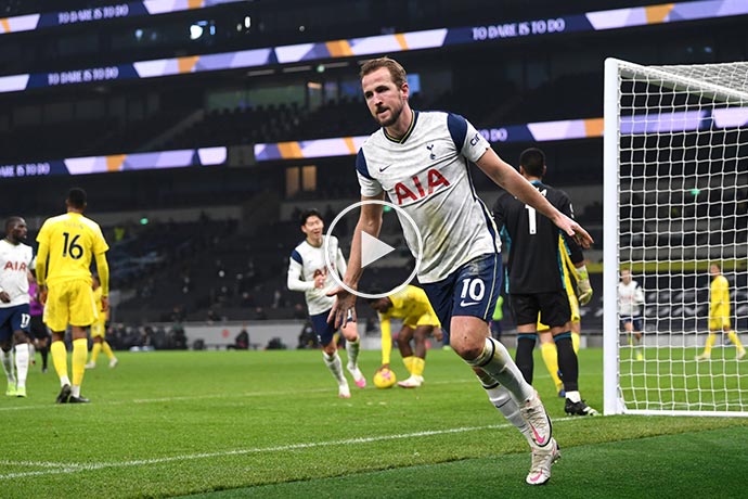 Video: Harry Kane Goal against Fulham | Spurs 1-0 Fulham