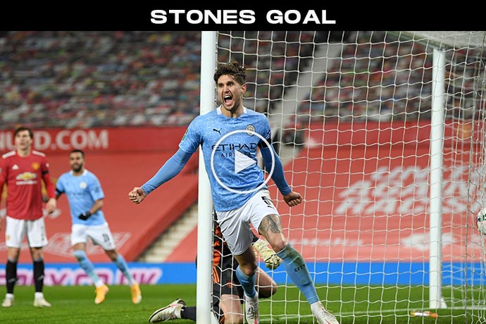 Video: John Stones Goal against United | Man United 0-1 Man City