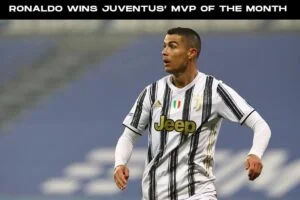 Cristiano Ronaldo wins Juventus’ MVP of the Month