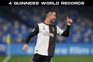 4 Guinness World Records held by Cristiano Ronaldo