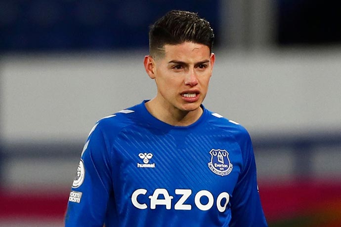 Rodriguez reacts to theories around his Everton future