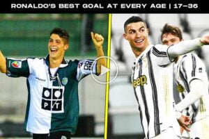 Video: Cristiano Ronaldo's Best Goal At Every Age | 17-36