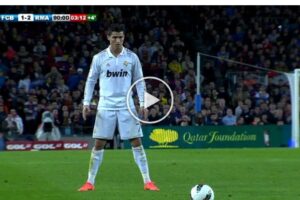 Video: Free-Kick Goals By Cristiano Ronaldo If It Were Not Filmed, No One Would Believe It