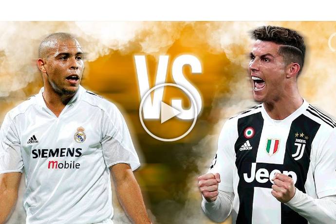 Video: Ronaldo Fenomeno VS Cristiano Ronaldo - Legendary Skills