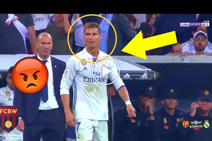 Video: When Cristiano Ronaldo Gets Angry | Fights & Angry Moments