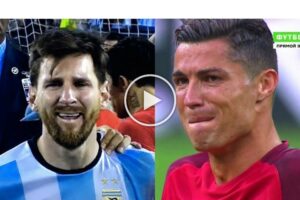 Video: When Lionel Messi & Cristiano Ronaldo Cry - Sad Moments