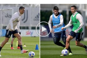 Video: Cristiano Ronaldo training ahead match vs Benevento