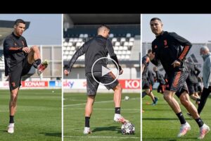 Video: Cristiano Ronaldo training before return CL match vs Porto