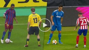 Video: When Cristiano Ronaldo and Ronaldinho Copy Each Other