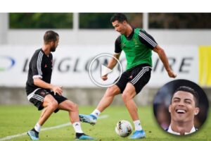 Video: When Cristiano Ronaldo Annihilate His Teammates in Training