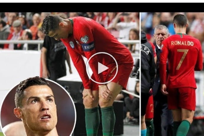 Video: 8 Times Cristiano Ronaldo Was Injured & Was Substituted