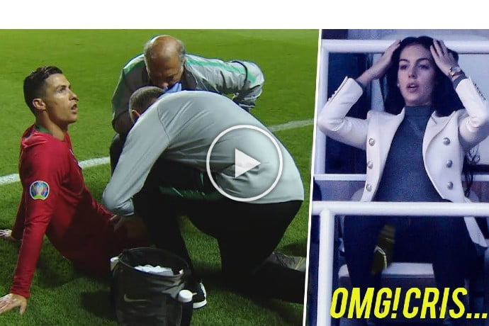 Video: Cristiano Ronaldo, Moments After Which it is Not Possible to Continue the Game