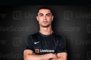 Cristiano Ronaldo is now an official global brand ambassador for LiveScore