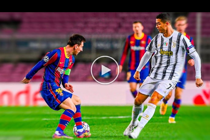 Video: Lionel Messi Humiliating Cristiano Ronaldo