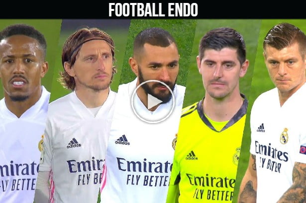 Video: Real Madrid TOP 5 Players of the Season 2020/21