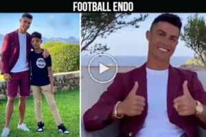 Video: Cristiano Ronaldo thanks fans after 2021 ESPYS award Best International Athlete, Men's Soccer