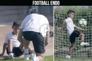 Video: Cristiano Ronaldo and CR7 Jr two old NICE videos worth watching