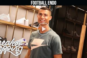 Video: Cristiano Ronaldo Goes Sneaker Shopping With Complex