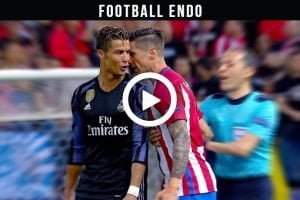 (Video) Watch Cristiano Ronaldo ''Furious Mode'' Epic Fights & Tackles