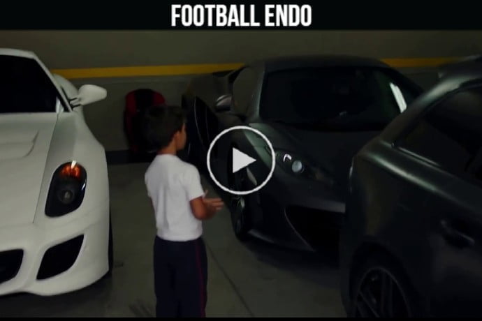 Video: Cristiano Ronaldo jokes about his Car Collection!!!