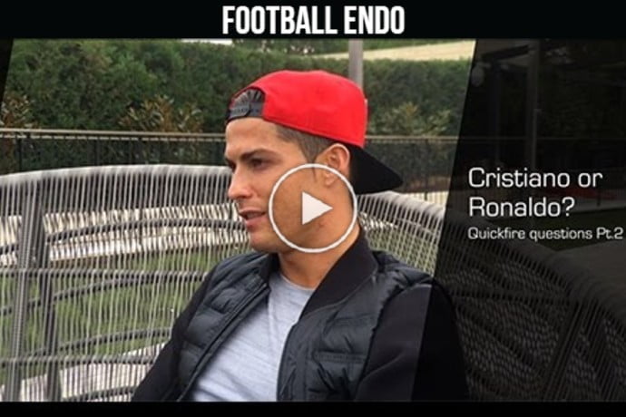 Video: Quickfire questions with Cristiano Ronaldo Pt. 2 | Football