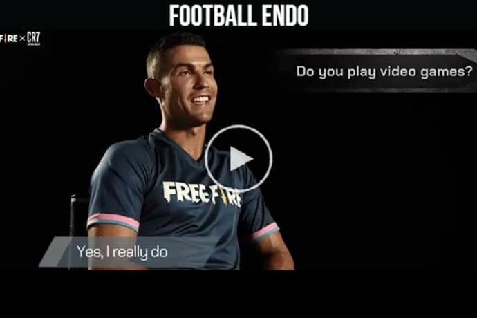 Free Fire X CR7 || Ronaldo interview.