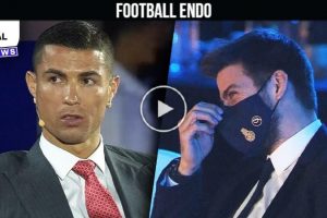 Video: Cristiano Ronaldo's surprising and lovely tribute to Gerard Pique