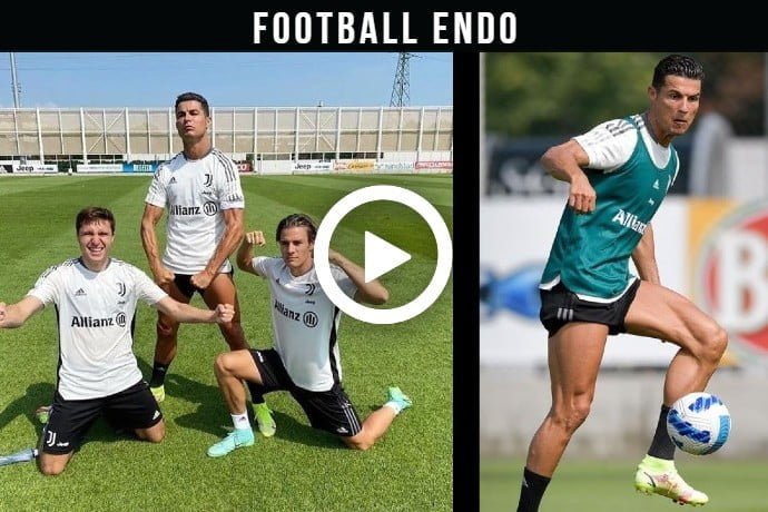 Video: Cristiano Ronaldo CR7 • Training Session • Juventus Team 2021 ⚽️💪🏽